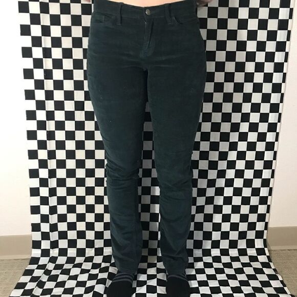 Calvin Klein straight leg green corduroy pants - Picture 3 of 9